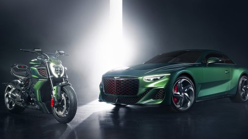 Bentley launches its first motorcycle in collaboration with Italy's Ducati - but it isn't cheap