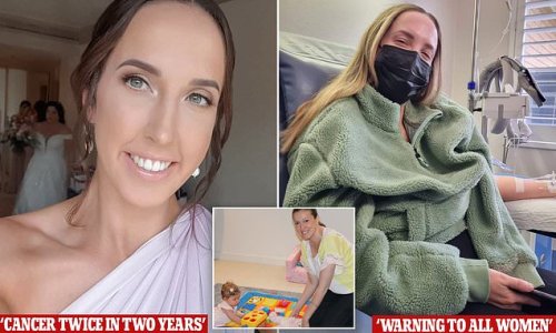Receptionist, 29, is given a shock breast cancer diagnosis just months after her older sister died from it - here's the warning she wants all women to read