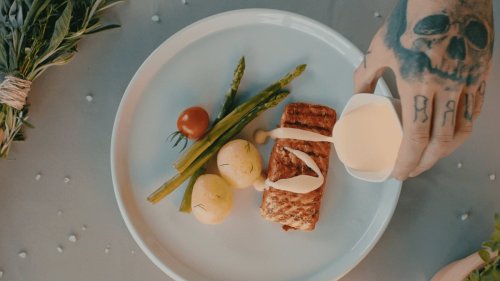 Nothing fishy about it! Lab-grown, 3D-printed SALMON goes on supermarket shelves for the first time