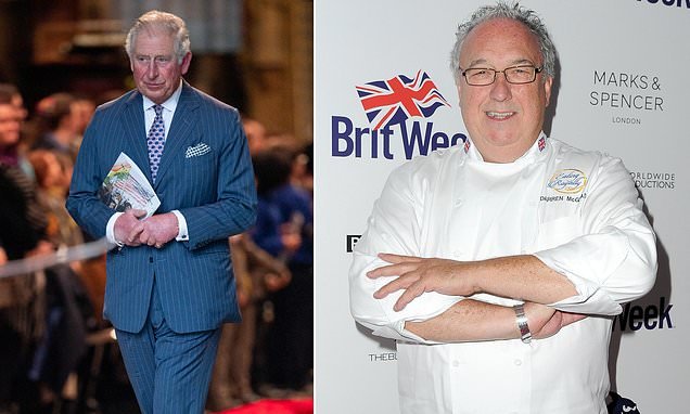 Prince Charles has fruit for breakfast, often skips lunch but enjoys a 'substantial' evening meal like roast lamb and mushroom risotto, former royal chef reveals