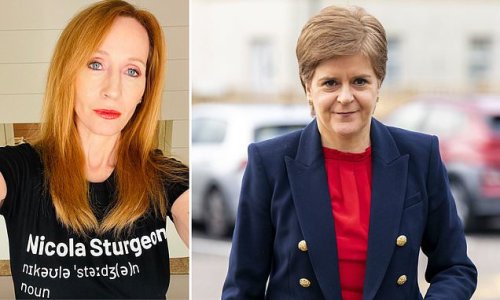 Former Labour donor JK Rowling attacks party for backing Nicola Sturgeon's controversial plans to allow Scots to self-identify their legal gender