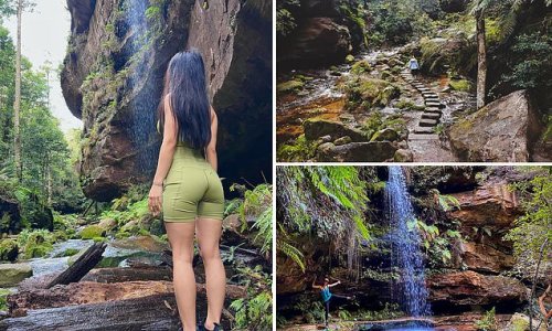 Traveller stumbles upon an incredible hidden canyon along a spectacular Aussie walking trail dubbed 'heaven on earth'