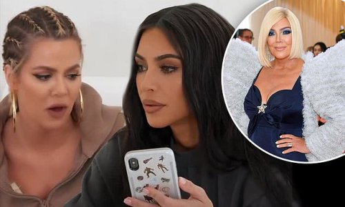 Kim and Khloe Kardashian slam Kris Jenner's 'campy' Met Gala outfit