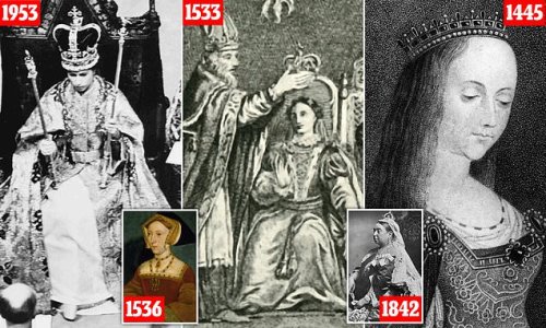 This week in royal history: THREE Queens are crowned at Westminster Abbey, Henry VIII marries Jane Seymour and Queen Victoria survives the second of SEVEN attempts on her life