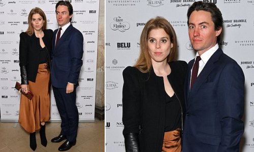 Busy Bea! Princess attends Christmas Carol Concert in London with husband Edoardo Mapelli Mozzi - after enjoying nights out at private members clubs