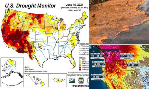 Record heat and drought in the US west could spell disaster