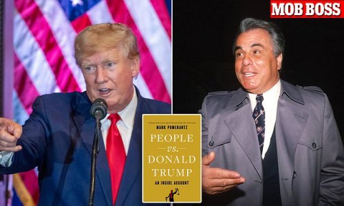 Manhattan prosecutors once considered charging Trump with RACKETEERING, compared him with Gambino crime boss John Gotti and had to prove he was not 'mentally insane', prosecutor says in new book