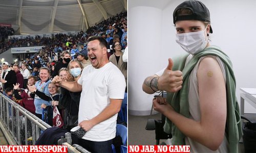 Vaccination passports could be mandatory in NSW stadiums by next year