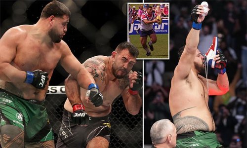EXCLUSIVE: Aussie UFC star Tai Tuivasa reveals why he'll NEVER use gangsta rap for his walkout music and how he'd go if he played in the NRL - but you'll never guess which opponent hit him the hardest