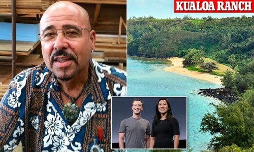 Family sues billionaire Mark Zuckerberg for wrongful death of security guard, 70, who collapsed and died walking up a hill while guarding Facebook founder's Hawaii property