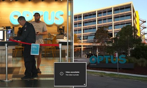 Inside Optus's farcical 'state of the art' $10million security centre launched to great fanfare - as the humiliated telco suddenly TAKES DOWN videos