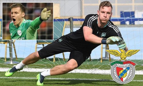 Bernd Leno 'could swap Arsenal for Benfica for just £8.5m' after being usurped by Aaron Ramsdale as the Gunners' first choice keeper