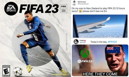 'Just touched down in New Zealand!': Fans online joke they're flying across the world to play FIFA 23 - after users uncover glitch that allows access one day BEFORE the game is officially released