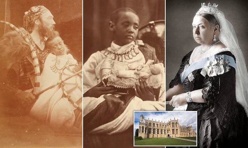 IAN LLOYD: How Queen Victoria's strange infatuation with a young orphan led to the poignant struggle for the 'Stolen Prince' - who today lies walled up, far from home, in the catacombs at Windsor Castle