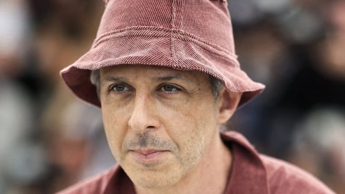 Jeremy Strong channels his iconic Succession alter-ego with a £189K Swiss watch teamed with a quirky pink corduroy co-ord and bucket hat for Cannes Film Festival's Jury photocall