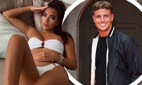 Love Island's Gemma Owen shares stunning bikini snap while beau Luca Bish attends premiere alone - after he jokingly called out her dad Michael
