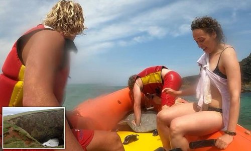 Devon woman warns of dangers of entering Cornwall blowhole