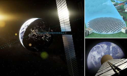 Solar farms in SPACE could provide a reliable source of renewable energy to the grid and offer an alternative option to nuclear power in future, European Space Agency claims