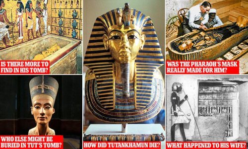 Unravelling the mystery of Tutankhamun: Five unanswered questions about Ancient Egypt's Boy King – including how he died and whether there's more to find in his tomb