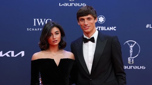 Spain love triangle footballer makes red carpet debut with stunning new girlfriend as he tries to move on from the drama