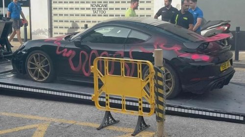Spanish 'anti-tourist' vandals slash tyres and graffiti luxury cars with UK number plates in Marbella as Brits are told to 'go back to your country' in online posts