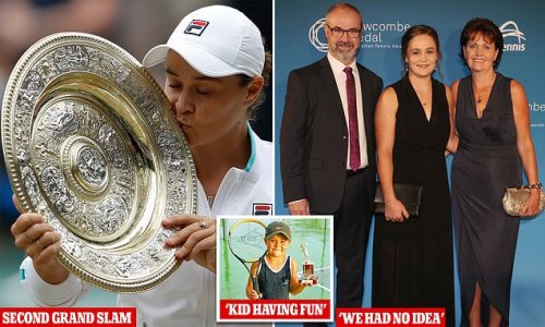 Ash Barty's parents had no idea their daughter would win Wimbledon