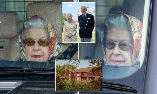 Queen makes trip to Sandringham to mark anniversary of father's death