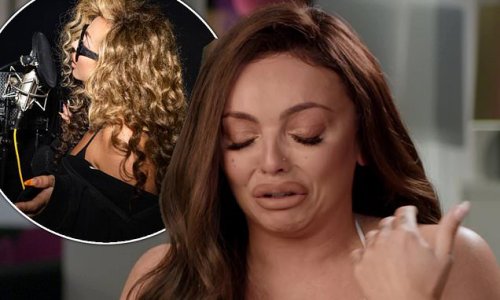 'I've poured my heart and soul into this': Jesy Nelson admits she 'cried like a baby' while listening to new album... weeks after leaving label Polydor