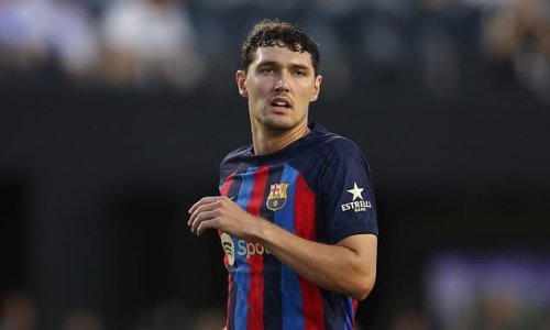 Andreas Christensen misses Barcelona's final pre-season game after pulling out of their Joan Gamper Trophy win against Pumas just minutes before kick-off with 'cervical discomfort'