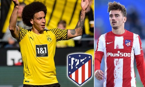 Atletico Madrid 'cannot register incoming signing Axel Witsel after exceeding salary limit by £86MILLION' with Antoine Griezmann's £345,000-a-week salary putting a huge strain on their budget
