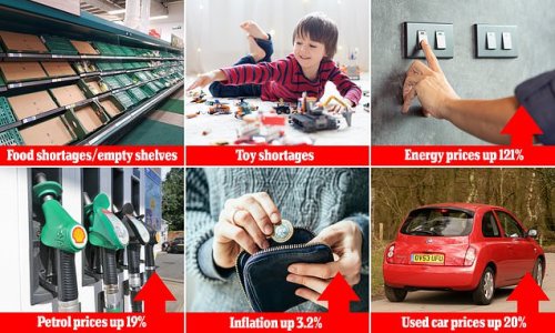 UK faces 'perfect storm' of food shortages and soaring gas prices