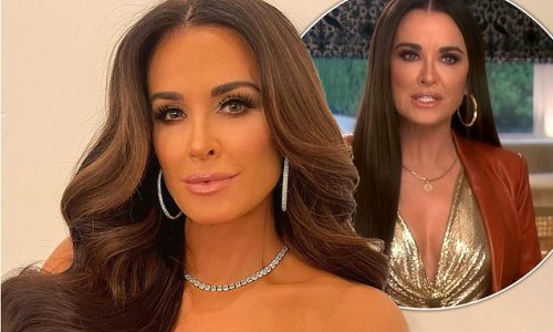 EXCLUSIVE: 'I think it's an outdated title!' RHOBH's Kyle Richards admits she's NOT keen on 'housewife' label as she recalls role being a 'really hard job' which made work feel like a 'vacation'