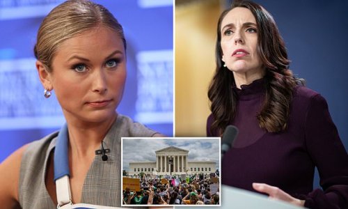 Jacinda Ardern condemns 'incredibly upsetting' decision by US Supreme Court to overturn abortion laws - after Grace Tame declared women are no longer free