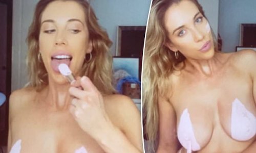 In the mood to go nude! Married At First Sight's Beck Zemek risks an Instagram ban by sharing a topless photo