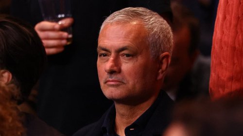 Jose Mourinho swaps touchline for the octagon as he's spotted at UFC London... with Tottenham forward Richarlison also in attendance at O2 Arena