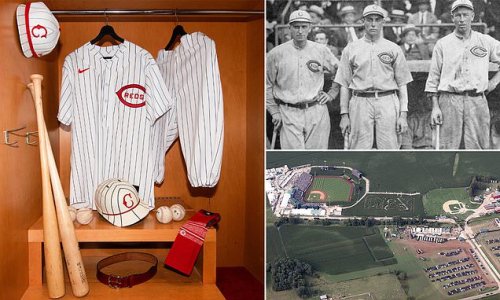 Cincinnati Reds reveal throwback uniforms for upcoming 'Field of Dreams' Game...throwing it back to the teams' first World Series victory in 1919 and bringing back memories of the 'Black Sox' scandal