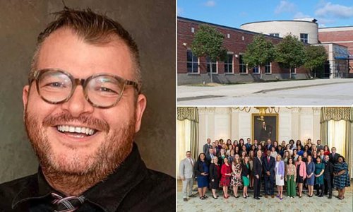 Gay Kentucky Teacher of the Year quits high school job citing homophobia after he was was accused of 'grooming' children at student-run LGBTQ group - and he says school did nothing to defend him