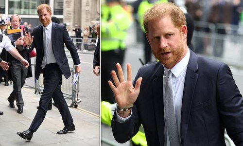 Prince Harry tells High Court what he thinks is in the public interest on second day of evidence at phone hacking trial - amid testy exchange with lawyer who tells him, 'Could I ask the questions?'