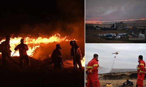 Man who caused three day Marsden Moor blaze is jailed for a year