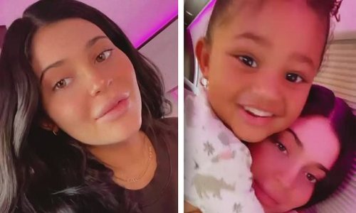 Kylie Jenner's tot Stormi, three, HILARIOUSLY impersonates her mom