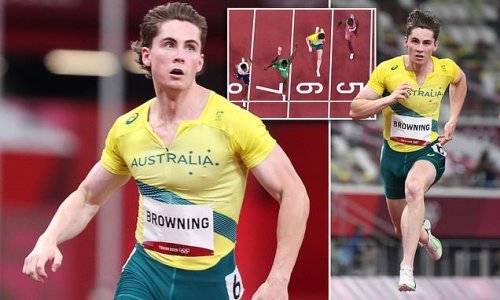 Rohan Browning narrowly misses out on a spot in 100m Olympic final