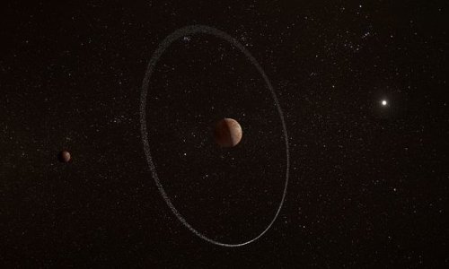 Mystery as Pluto-sized planet Quaoar is found to have an 'unusual' ring of debris circling it that is much further away than scientists thought was possible