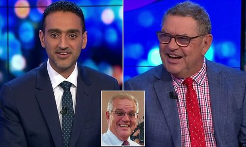 Waleed Aly is shut down by an economics commentator after supporting Scott Morrison's plan to let Aussies use their super to buy their first home: 'That's why you're a TV presenter'