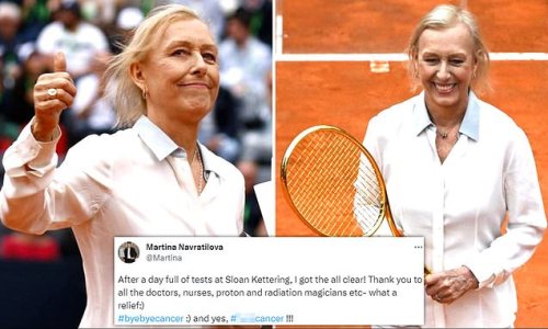 'F*** Cancer': Tennis Legend Martina Navratilova, 66, Announces She's ...