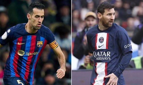 Sergio Busquets will base his future at Barcelona on LIONEL MESSI... with the two friends planning to 'spend their final playing years together' either at Barcelona or Inter Miami if the Argentina legend moves from PSG