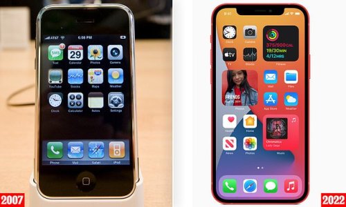 iPhone at 15: MailOnline looks back at how Apple's iconic handset has changed over the years after celebrating milestone birthday