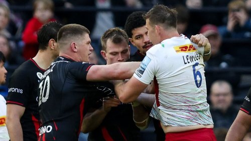 Crying foul! It's farcical for officials to ignore dirty play in Saracens' thunderous win over...