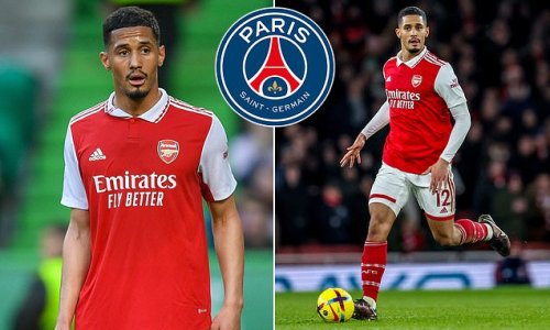 Arsenal 'have been shocked by William Saliba’s wage demands amid PSG interest' with the Gunners struggling to agree a new deal with the highly-rated defender
