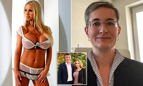Ex-partner of German politician who left her and their three children for a double-G porn star Big Brother contestant says she is 'heartbroken' and has had 'sleepless nights'