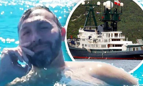 Ian Thorpe enjoys a lavish trip to Bora Bora 'on board James Packer's luxury Arctic P yacht' with the billionaire's niece Francesca and their pals